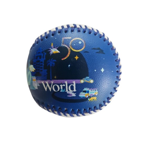 Disney Parks Disney World 50th Anniversary Celebration Commemorative Baseball - Picture 4 of 6